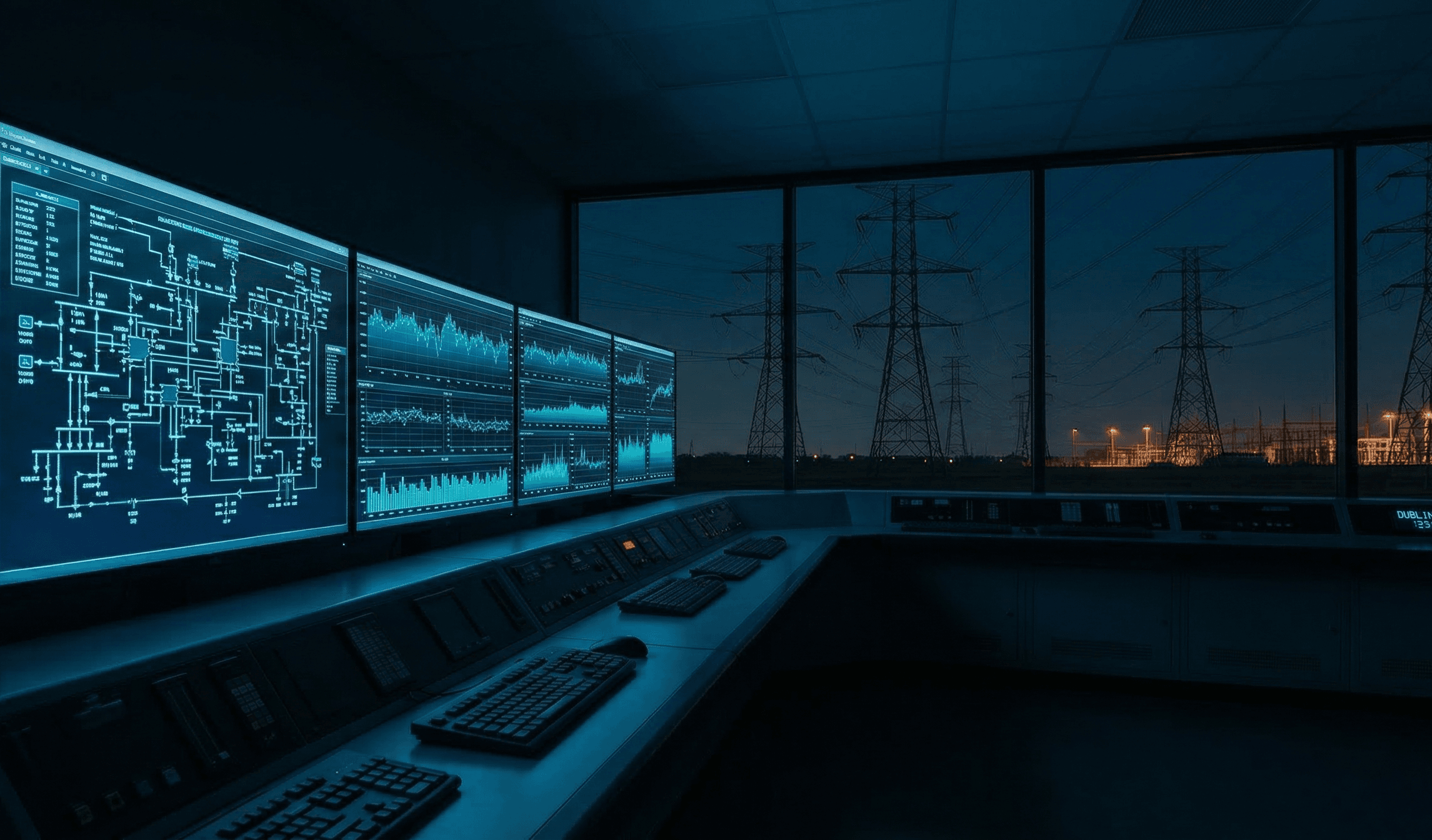 Real-time power monitoring with SCADA integration