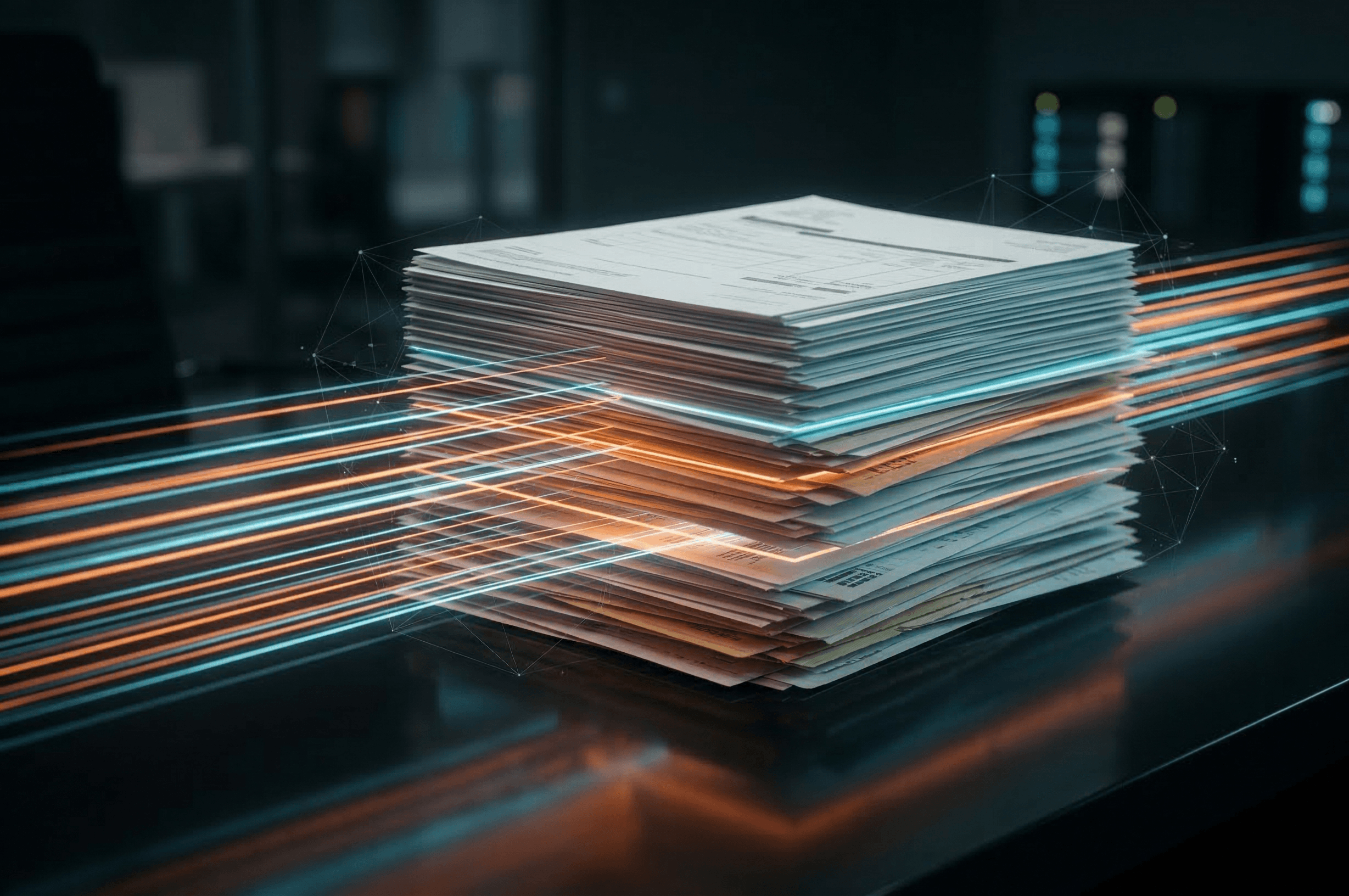 Automated invoice processing pipeline